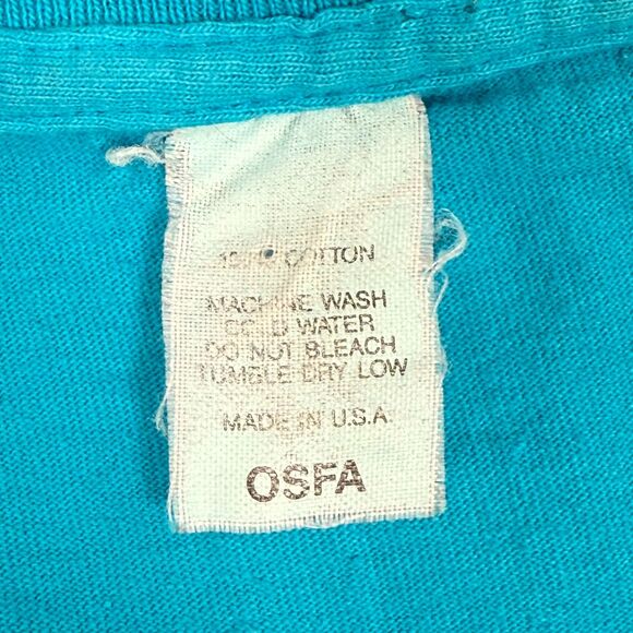 Vintage 1990 Florida Windsurf T-Shirt 3XL Neon Graphics Made USA Single Stitch - Picture 7 of 7